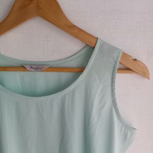 Lite Green Colour Top For Women