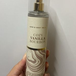 Bbw cozy vanilla bourbon mist