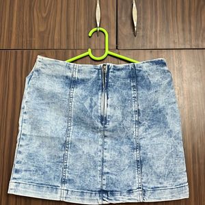 Denim Skirt - Ginger By Lifestyle