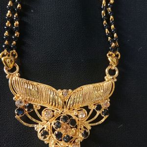 Long One Gram Gold Mangalsutra