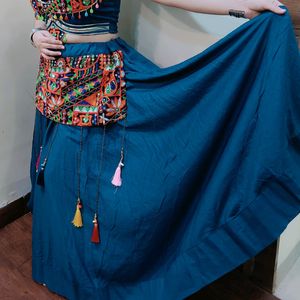 Blue Lehnga Choli