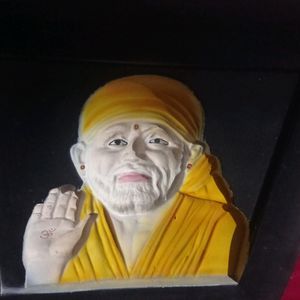 3d Effect Sai Baba Picture