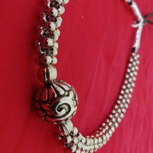 Oxidised Neck Piece, Thushi,Or Choker