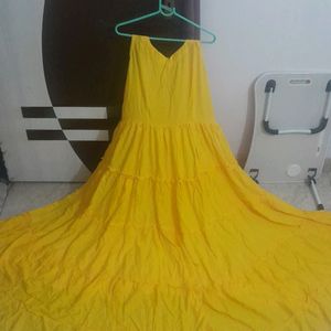 Flared Cotton Gown