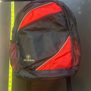 Converse Red And Black Laptop Backpack