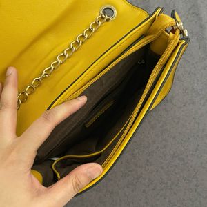 Mustard Tan Sling Bag