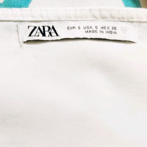 Designer Crop Top Zara Brand Size-34