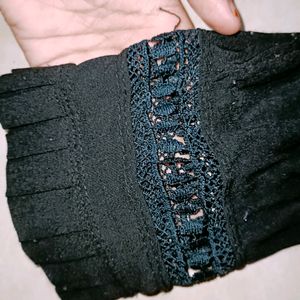 Beautiful Crosia Lace With Frill Design Pocketpant