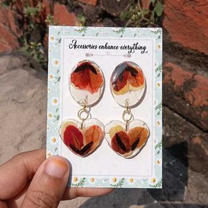 Hand made Resin Earing