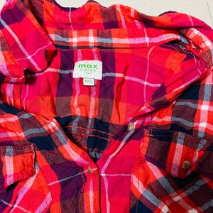 Women Check Shirt