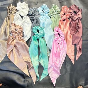 Satin Scarf Scrunchies Pack Of 3