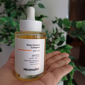 Minimalist Frizz Control Hair Serum