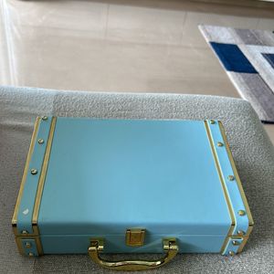 Fixed Price Blue Suitcase For Gifting