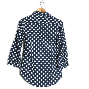 Navy Blue Printed Top(Women’s)