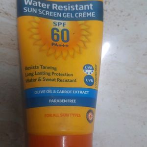 Sun Screen Gel Cream