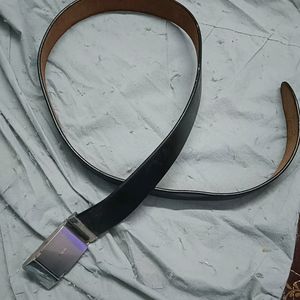 Men Leather Belt Size 34