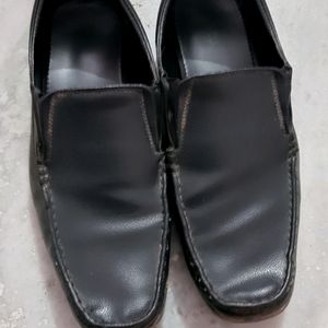 Mens Bata Black Shoes