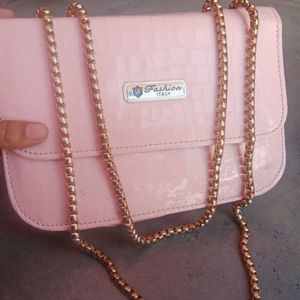 Pink Sling Bag For Women (Partywear)