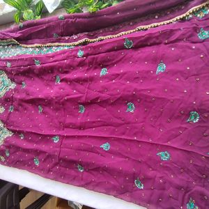 Purple Saree (Women's)