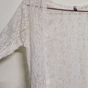 Sale :Pretty White Shrug