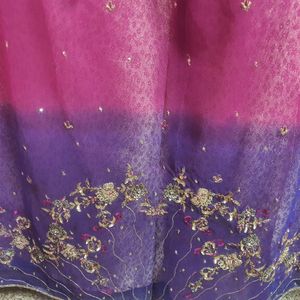 Lehanga Choli with Net Dupatta