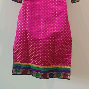 Chanderi Silk Beautiful Kurta