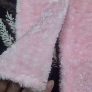 Unused Baby Pink Fur Sweater, Size: Xl