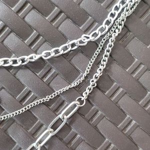 Silver Layered Chain