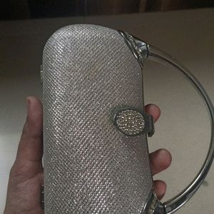 Silver Clutch