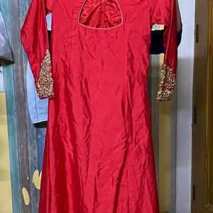 Festive  wear silk dress