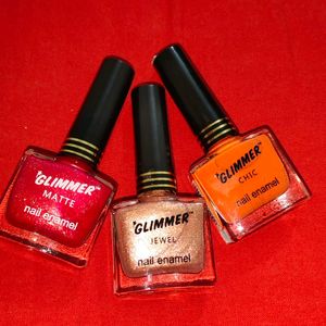 🆕Combo Set Pack Of 3 Nail Polish 💅🏻