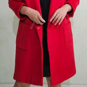 New Red Over Coat