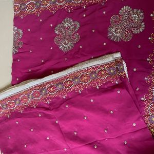 Pink Saree