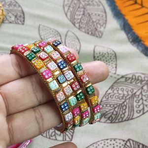 Multicolored Bangles