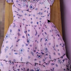 Charming Floral Frock - Size 28