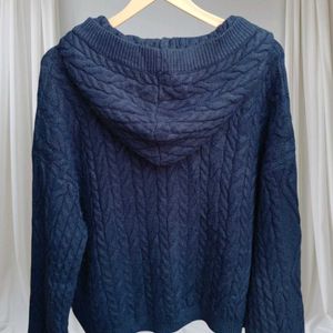 Navyblue Hooded Sweater