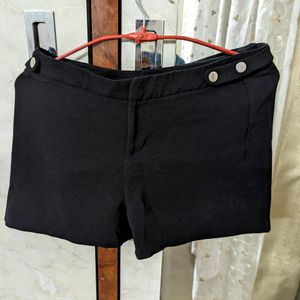 Black Colour Shorts