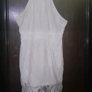 New Beautiful White Dress For Girls