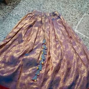 Double Shaded Lehenga Skirt