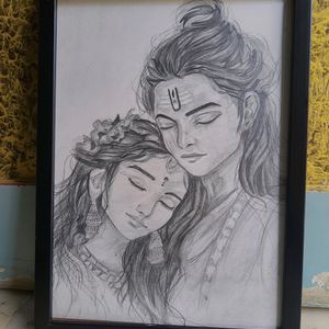 beautiful sketch of siyaraam