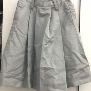 Cargo Mini Skirt - Gray