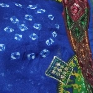 Badhani .. Nevyblue Saree