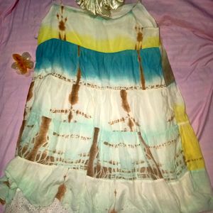 Mini Short Flared Dress