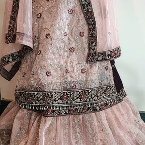 Pakistani bridal Gharara