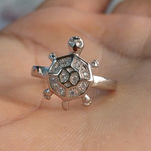 Pure SILVER Tortoise 🐢 Ring 92.5