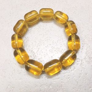 Yellow Cystal Glass Breclete