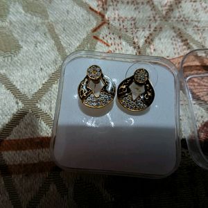 Brand New Earings And A Black Kada