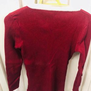 Maroon Sweater