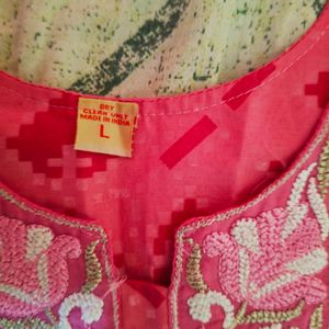 A New Pink Kurti For Sale