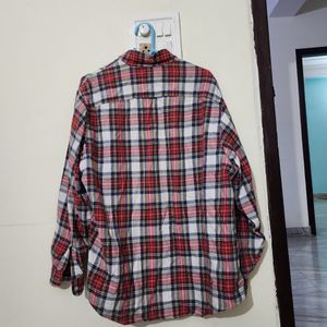 Checked Red Shirt